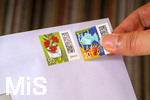 26.20.2026, Deutschland, die Deutsche Post plant eine drastische Erhöhung des Portos für normale Briefe, von bisher 0,95 EURO auf 1,15 Euro. 