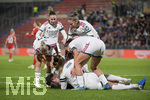 28.10.2026, Unterhaching, Bayern, Deutschland. UEFA Womens Champions League: FC Bayern Frauen gegen Real Madrid Frauen. Spielort: Sportpark Unterhaching. UWCL Ligaphase, 3. Spieltag, Saison 2026/27. Lineth Beerensteyn (Real Madrid Frauen) beim Jubel, jubelnd, feiernd mit Maria Mendez (Real Madrid Frauen)