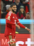 28.10.2026, Fussball DFB-Pokal 2026/2027, 2.Runde, FC Bayern München - 1.FC Magdeburg, in der Allianz-Arena München. Torjubel nach dem 2:1 v.l. Hiroki Ito (FC Bayern München) von Ismael Saibari (FC Bayern München) 


