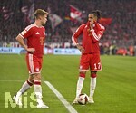 31.10.2026, Fussball Bundesliga 2026/2027, 8.Spieltag, FC Bayern München - Borussia Dortmund, in der Allianz-Arena München,   Joshua Kimmich (FC Bayern München) und Michael Olise (FC Bayern München) 


