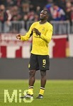 31.10.2026, Fussball Bundesliga 2026/2027, 8.Spieltag, FC Bayern München - Borussia Dortmund, in der Allianz-Arena München,   Serhou Yadaly Guirassy (Borussia Dortmund) ist unzufrieden.


