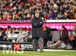 31.10.2026, Fussball Bundesliga 2026/2027, 8.Spieltag, FC Bayern München - Borussia Dortmund, in der Allianz-Arena München,   Trainer Niko Kovac (Borussia Dortmund) nachdenklich.


