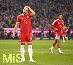 31.10.2026, Fussball Bundesliga 2026/2027, 8.Spieltag, FC Bayern München - Borussia Dortmund, in der Allianz-Arena München,   Harry Kane (FC Bayern München) fasst sich an den Kopf


