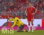 31.10.2026, Fussball Bundesliga 2026/2027, 8.Spieltag, FC Bayern München - Borussia Dortmund, in der Allianz-Arena München,   Serhou Yadaly Guirassy (Borussia Dortmund) ärgert sich


