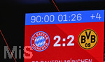 31.10.2026, Fussball Bundesliga 2026/2027, 8.Spieltag, FC Bayern München - Borussia Dortmund, in der Allianz-Arena München,   
2:2 nach 90 Minuten

